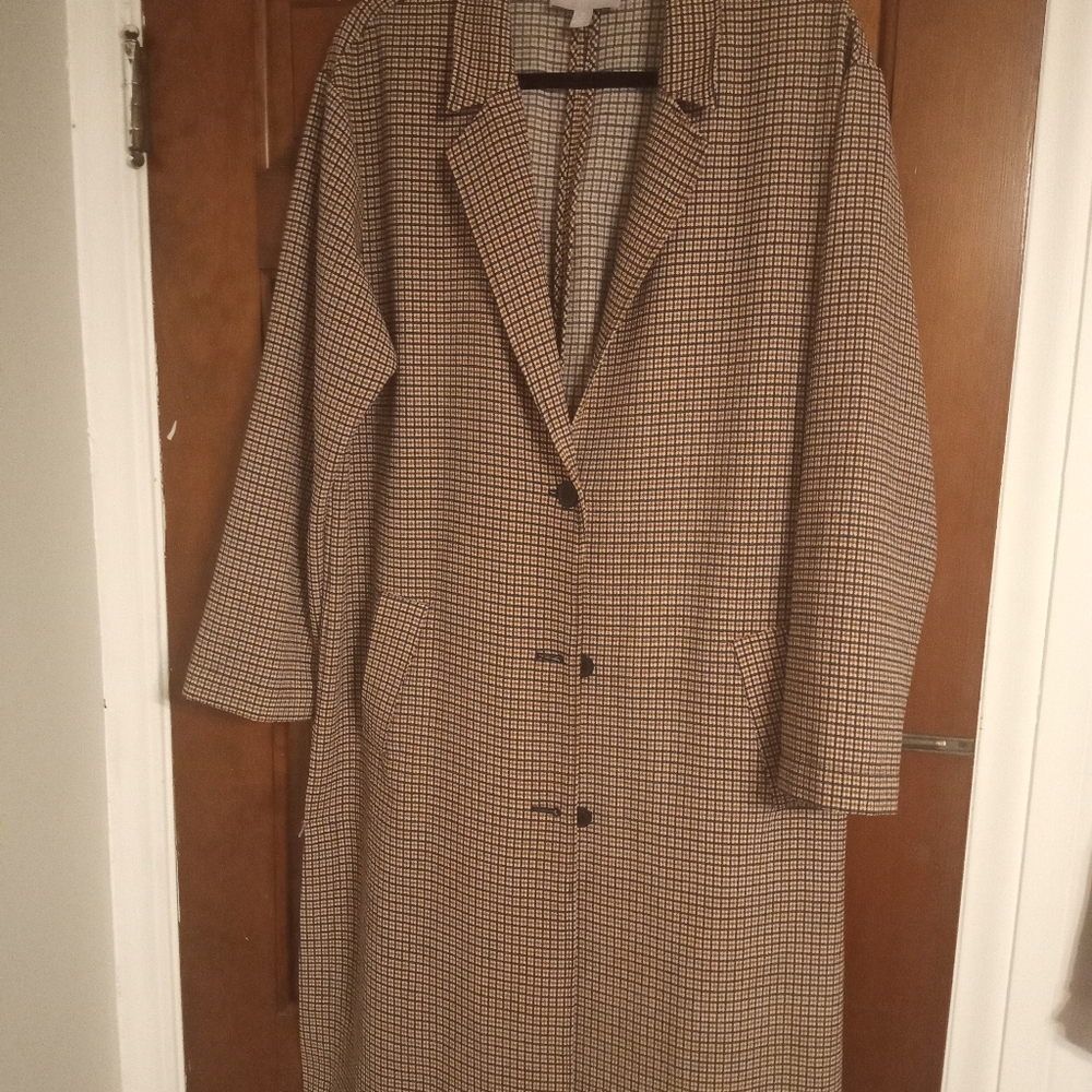 Women's Trench Blazer Jacket size XL